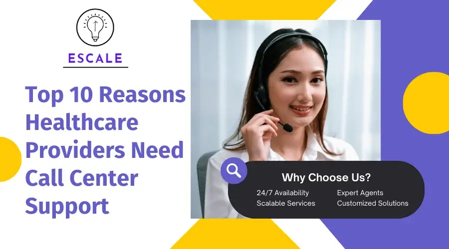 Top 10 Reasons Healthcare Providers Need Call Center Support